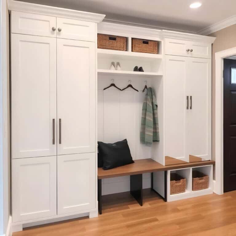 mudroom closet design