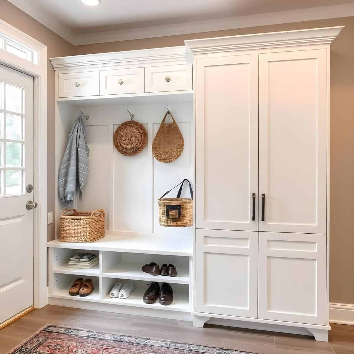 mudroom closet